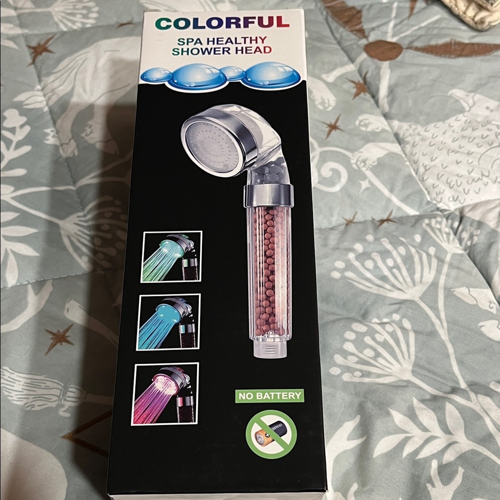 Colorful Spa Healthy Shower Head